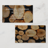 木材破砕業 名刺 (正面/裏面)