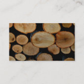 木材破砕業 名刺 (裏面)