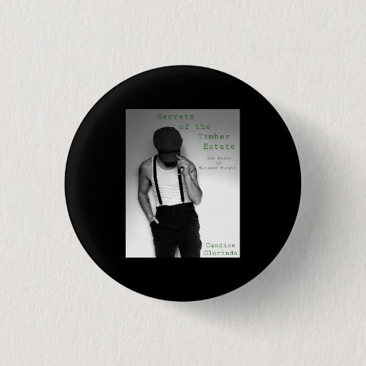 木材等の秘密 缶バッジ (正面)