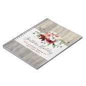 木材素朴と南部の国のコットンジャーナル ノートブック (左側)