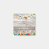 木材素朴オーナメント ポストイット (正面)