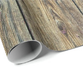 木材素朴パネル ラッピングペーパー (ロールコーナー)
