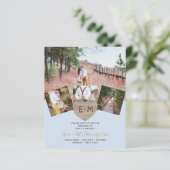 木材素朴彫刻ハート写真コラージュ予算 (スタンド正面)