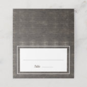 木材素朴折り曲げ座席表RWC プレイスカード (外部開封)