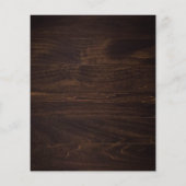 木材素朴板シトラス料理スクリプト チラシ (裏面)