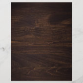 木材素朴板シトラス料理スクリプト チラシ (裏面)