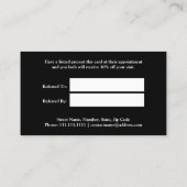 木材素朴紹介カード 紹介カード (裏面)