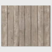 木材素朴風化納板包装紙 ラッピングペーパー (フラット)