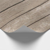 木材素朴風化納板包装紙 ラッピングペーパー (角)