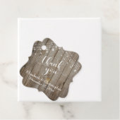 木材結婚とライトを風化してくれてありがとう フェイバータグ (インサイチュ)