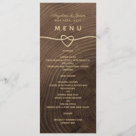 木材結婚のメニュー メニュー