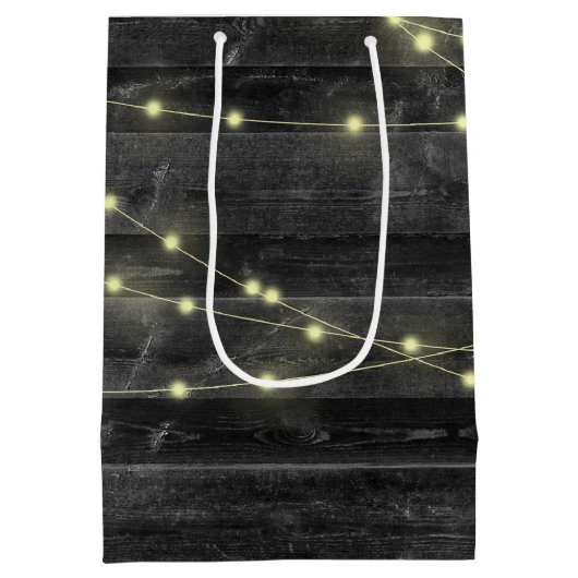 木材結婚上の照明の名前は中抱き枕 ミディアムペーパーバッグ (裏面)