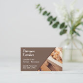 木材置場薪大工 名刺 (スタンド正面)