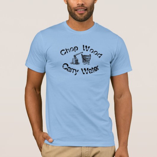 木材運水Tシャツ Tシャツ (正面)