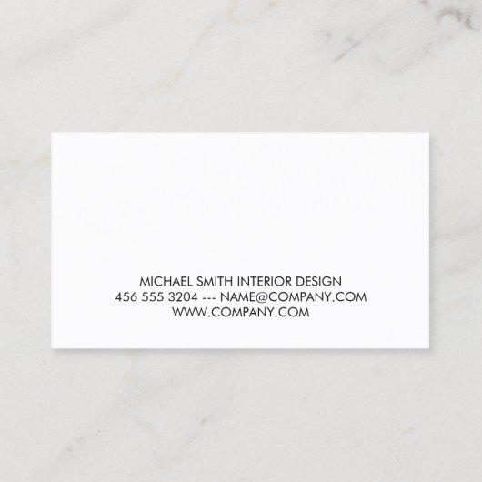 木材金ゴールドトリムテクスチャストライプの設定 名刺 (裏面)