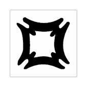 木材防犯ゴム印 ラバースタンプ (インプリント)