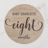 木材7素朴-8ヶ月ベビーマイルストーン記号 (裏面)