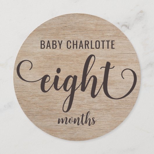 木材7素朴-8ヶ月ベビーマイルストーン記号 (裏面)