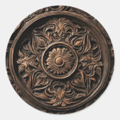 木材 ラウンドシール (正面)