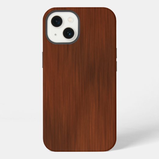 木材：レッドウッド Case-Mate iPhoneケース iPhone 13ケース (裏面)