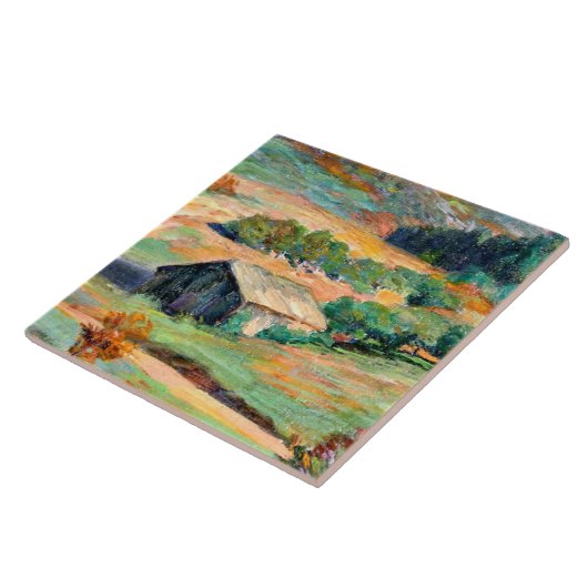 木材 – 初期秋風景 タイル (側面)