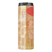 木材 – 幾何学模様 – 父の日 タンブラー (裏面)