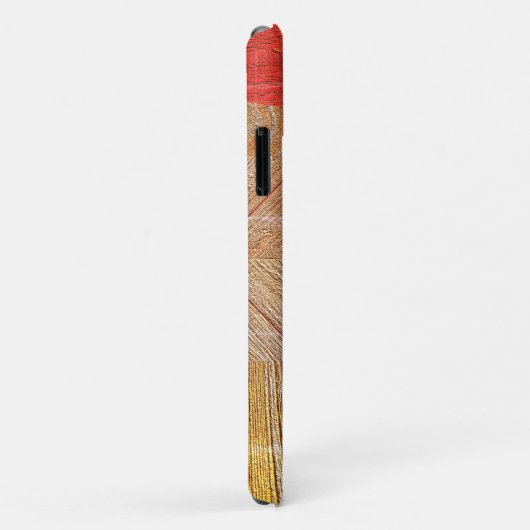 木材 – 幾何学模様 – 父の日 Case-Mate iPhoneケース (裏面/右)