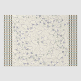 木材・海藻格子状の鳥跡ティッシュペーパー 薄葉紙