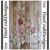 木材A2Lデクページ上のしゃれたシックなヴィンテージバラ 薄葉紙