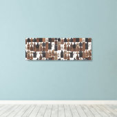 木村の包まれたキャンバス キャンバスプリント (インサイチュ (ウッドフロア))