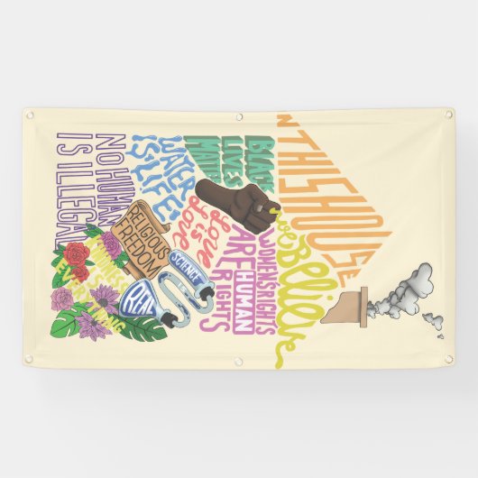 木村健司やさしさがアウトドアバナー 横断幕 (横)