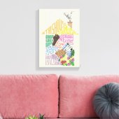 木村憲次やさしさがすべてキャンバス キャンバスプリント (インサイチュ (リビング))