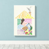 木村憲次やさしさがすべてキャンバス キャンバスプリント (インサイチュ (ウッドフロア))