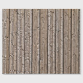 木板の包装紙 ラッピングペーパー (フラット)