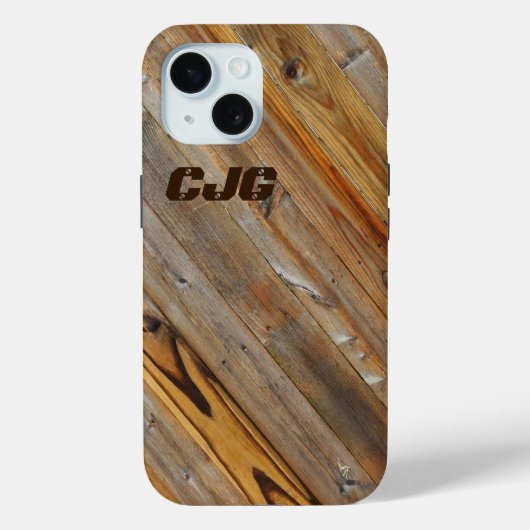 木板の対角線*個人用設定* Case-Mate iPhoneケース (裏面)