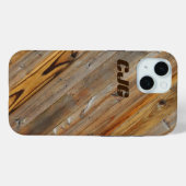 木板の対角線*個人用設定* Case-Mate iPhoneケース (裏面 (横))