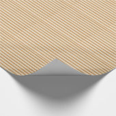 木板ストライプ模様 ラッピングペーパー (角)