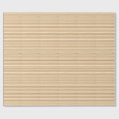 木板ストライプ模様 ラッピングペーパー (フラット)