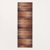 木板パーソナライズされた ヨガマット (裏面)