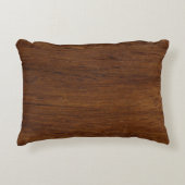 木板プレインテクスチャ木材 アクセントクッション (正面)
