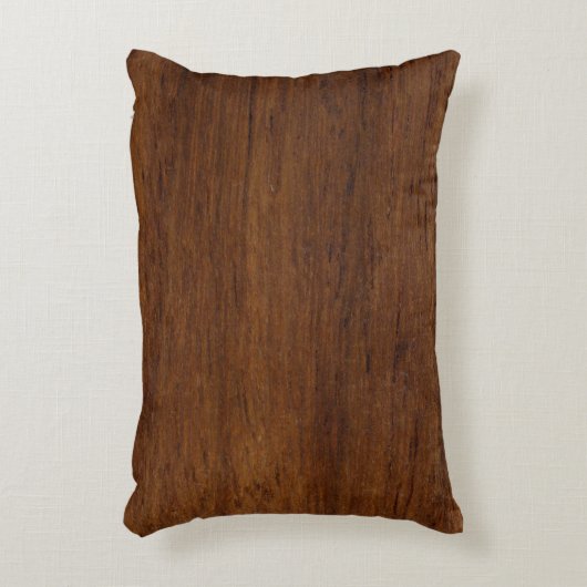木板プレインテクスチャ木材 アクセントクッション (正面(垂直))