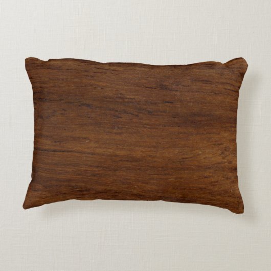 木板プレインテクスチャ木材 アクセントクッション (裏面)