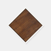 木板プレインテクスチャ木材 スタンダードカクテルナプキン (角)