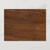 木板プレインテクスチャ木材 ポストカード (正面)