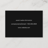 木板 名刺 (裏面)