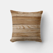 木枕 クッション (正面)