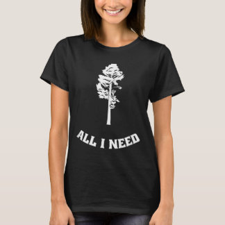 木林林自然歩く環境 Tシャツ