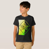 木林自然Co2ツリー環境 Tシャツ (正面フル)