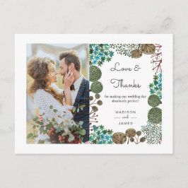 木林 |ありがとうございます |フォトポストカード ポストカード