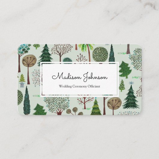 木林 |モノグラムカスタム |名刺 名刺 (正面)